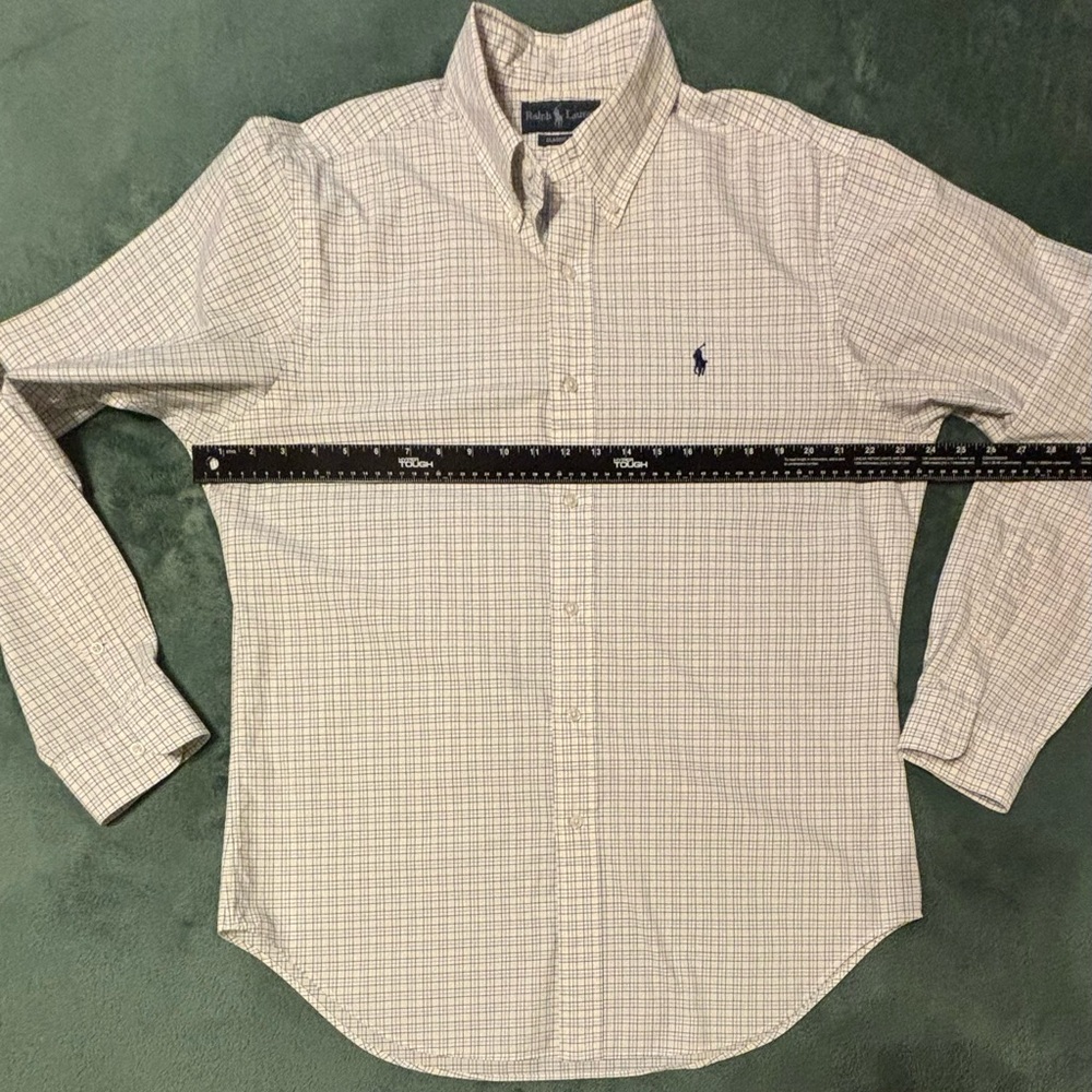 Polo Ralph Lauren L/S,Cotton, Button Down Shirt, Size: 16 <33/34> (4408) - Picture 6 of 9